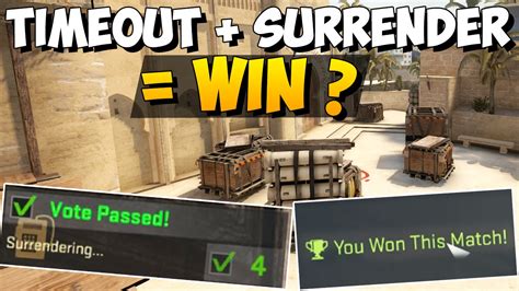 how to surrender in csgo|How to: Surrender .
